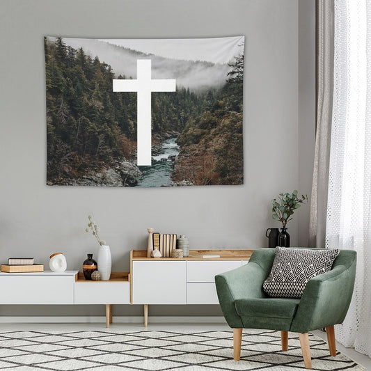 Christian Cross Tapestry