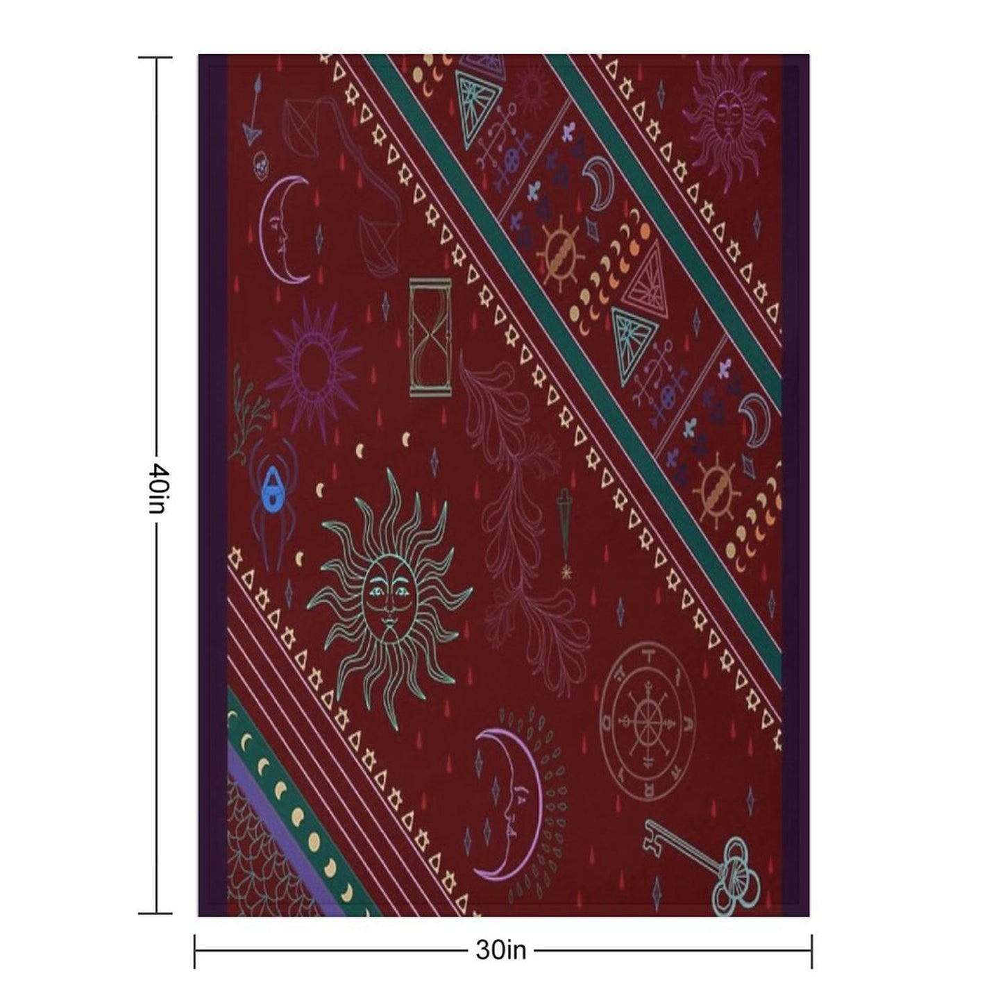 Pyramid Throw Blanket