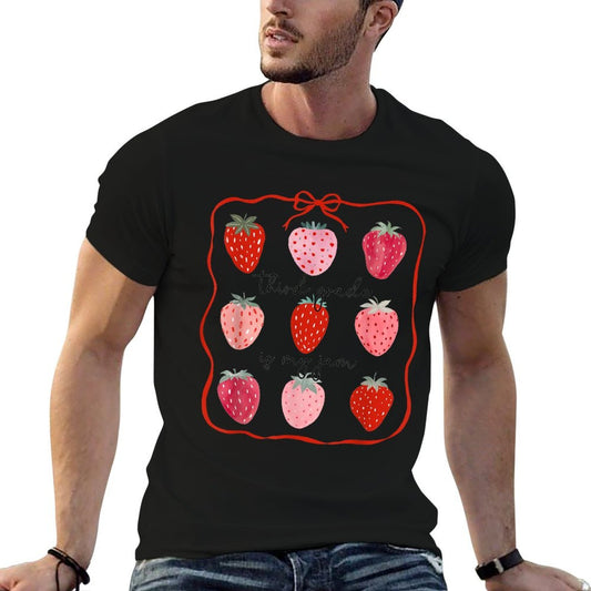 Women Third Grade Is My Jam Strawberry Third Grade Teacher Soft T-Shirt