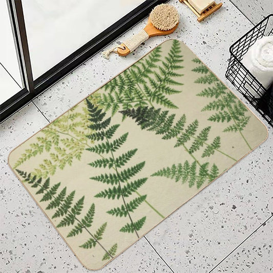 Botanical Ferns Bath Mat