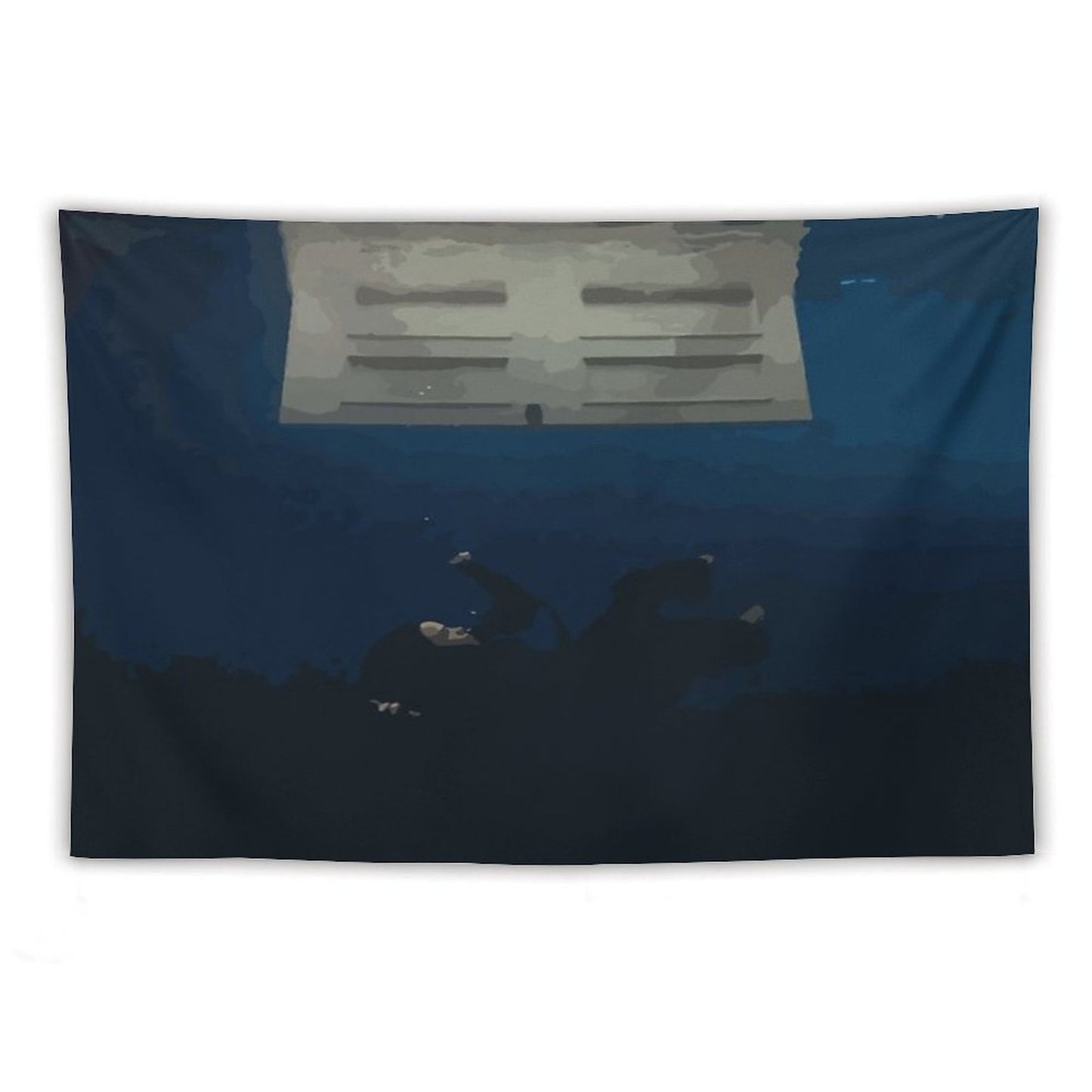 Hit Me Hard And Soft Cover Art Tapestry