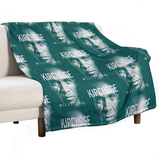 Kipchoge The Last Milestone Throw Blanket