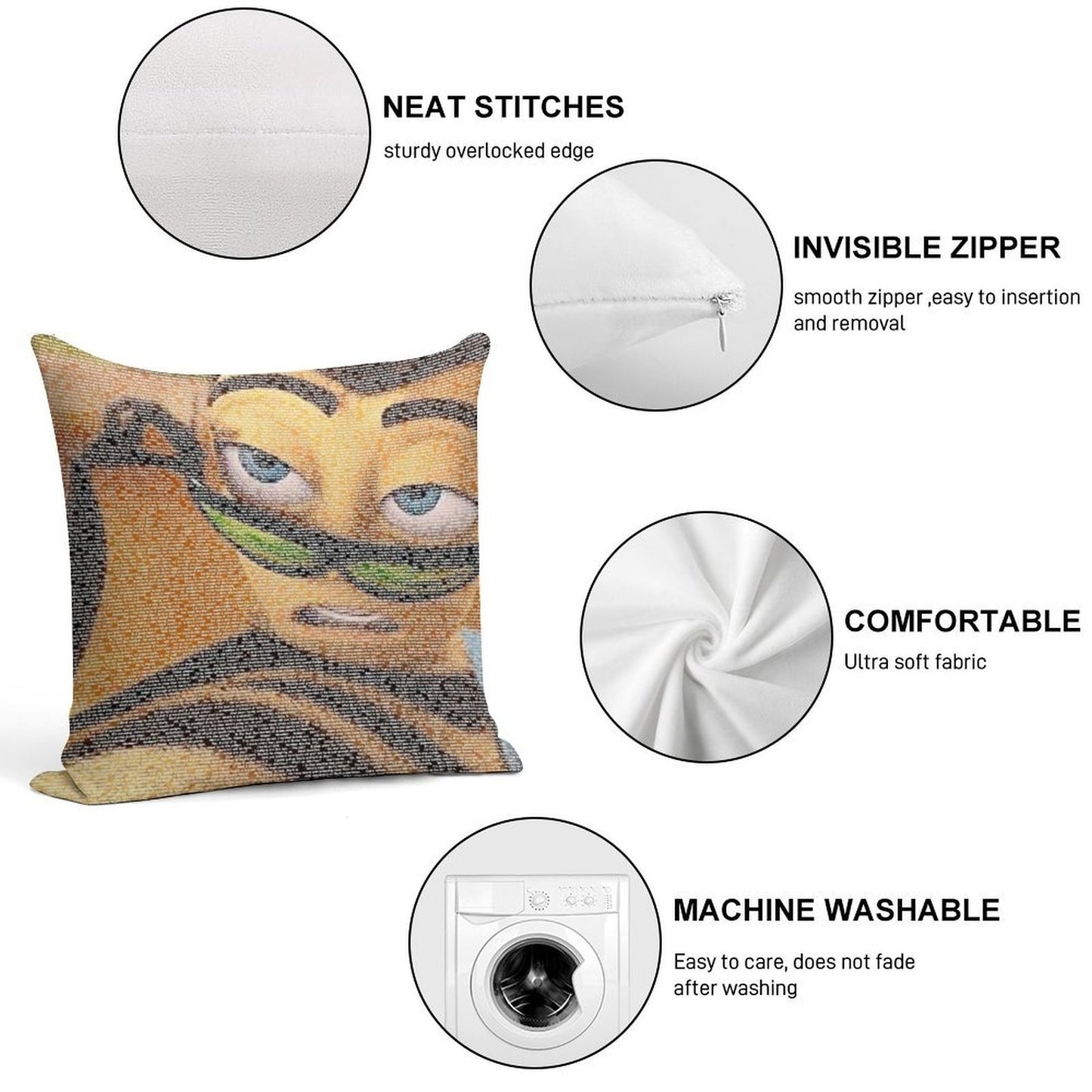 Barry B Benson IS The Bee Movie Script Soft Gift Ready Throw Pillow