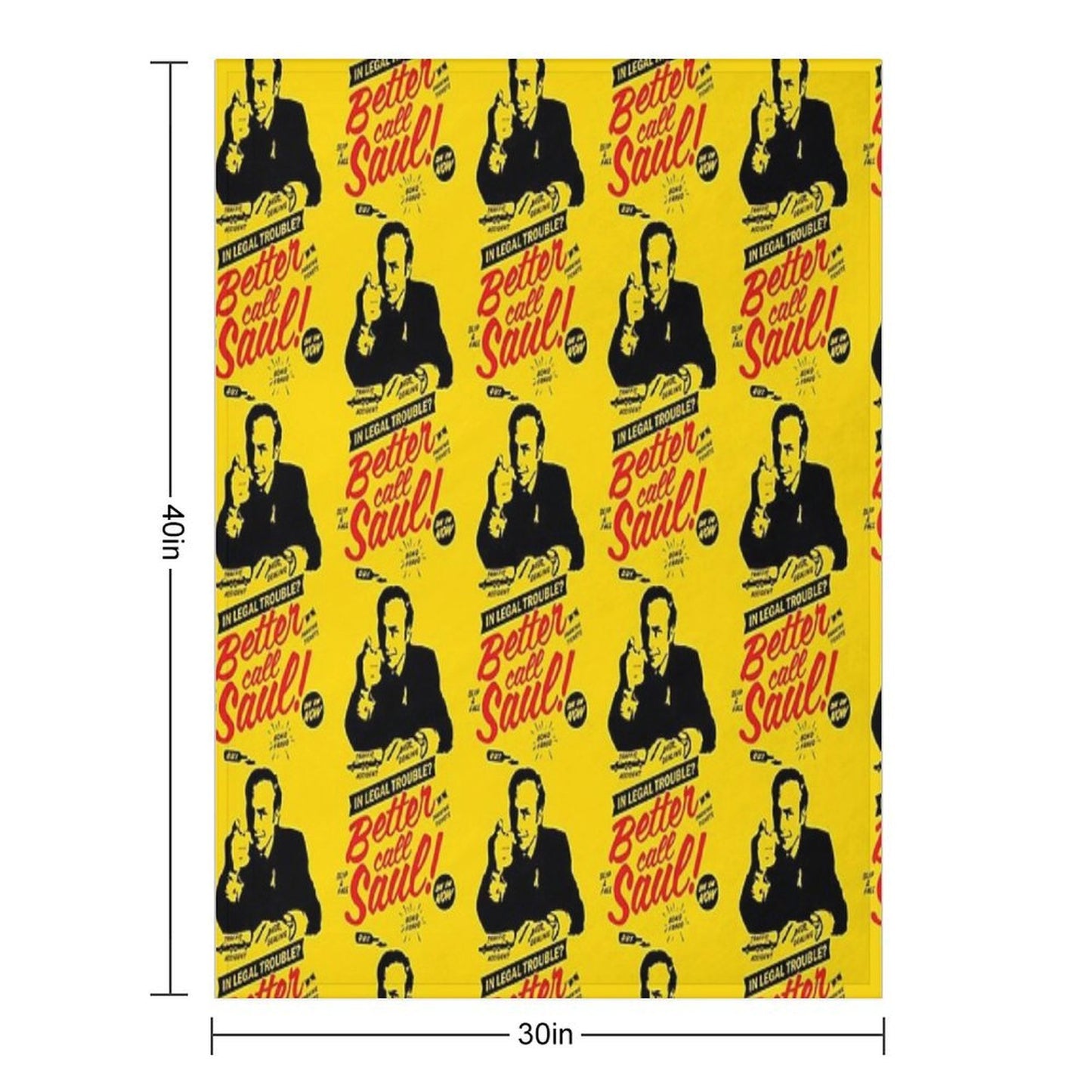 Better Call Saul Goodman Throw Blanket