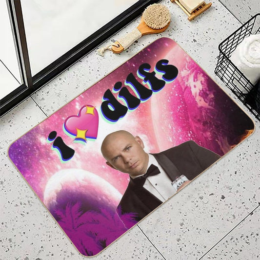 I Love Dilfs Bath Mat