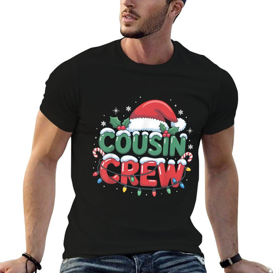 Cousin Crew Christmas Matching Family Holiday Outfit Tagless Design T-Shirt