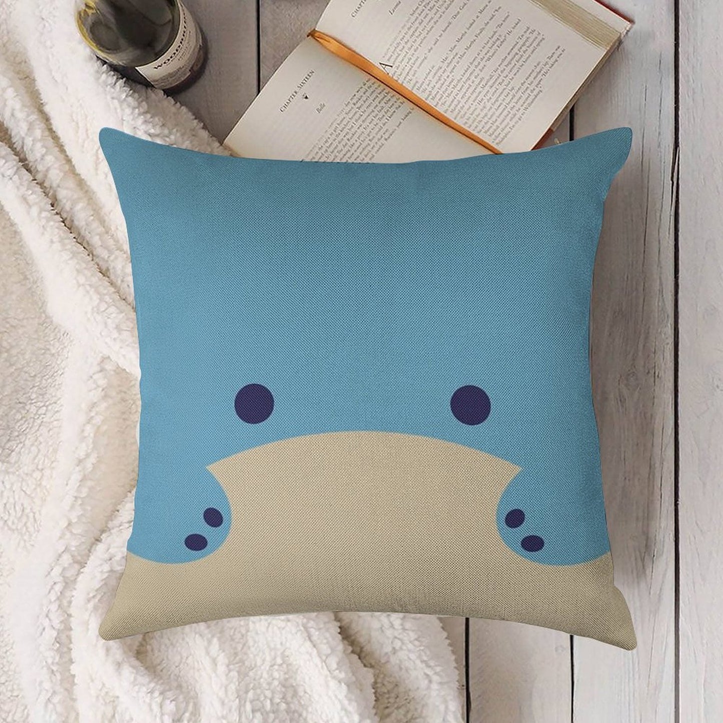 Quagan Linen Throw Pillow Cover