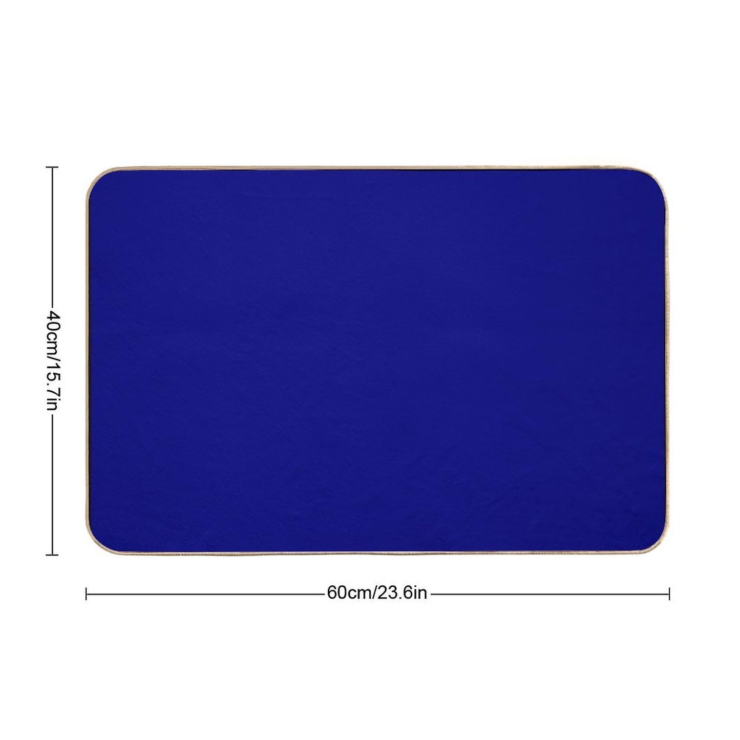 Classic Solids (Cobalt Blue) Bath Mat