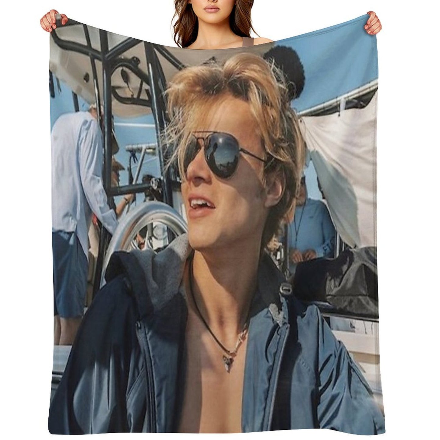 Rudy Pankow Throw Blanket