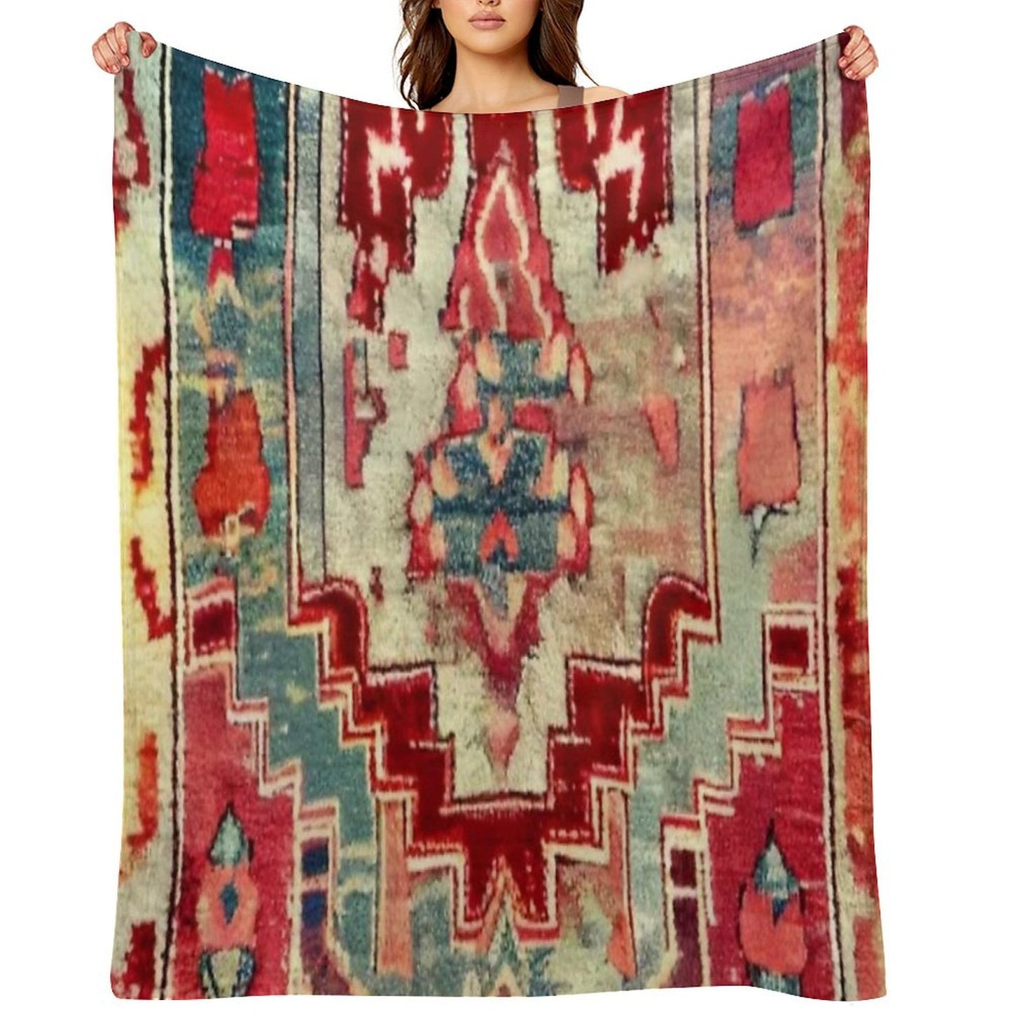 Bohemian Wanderlust Throw Blanket