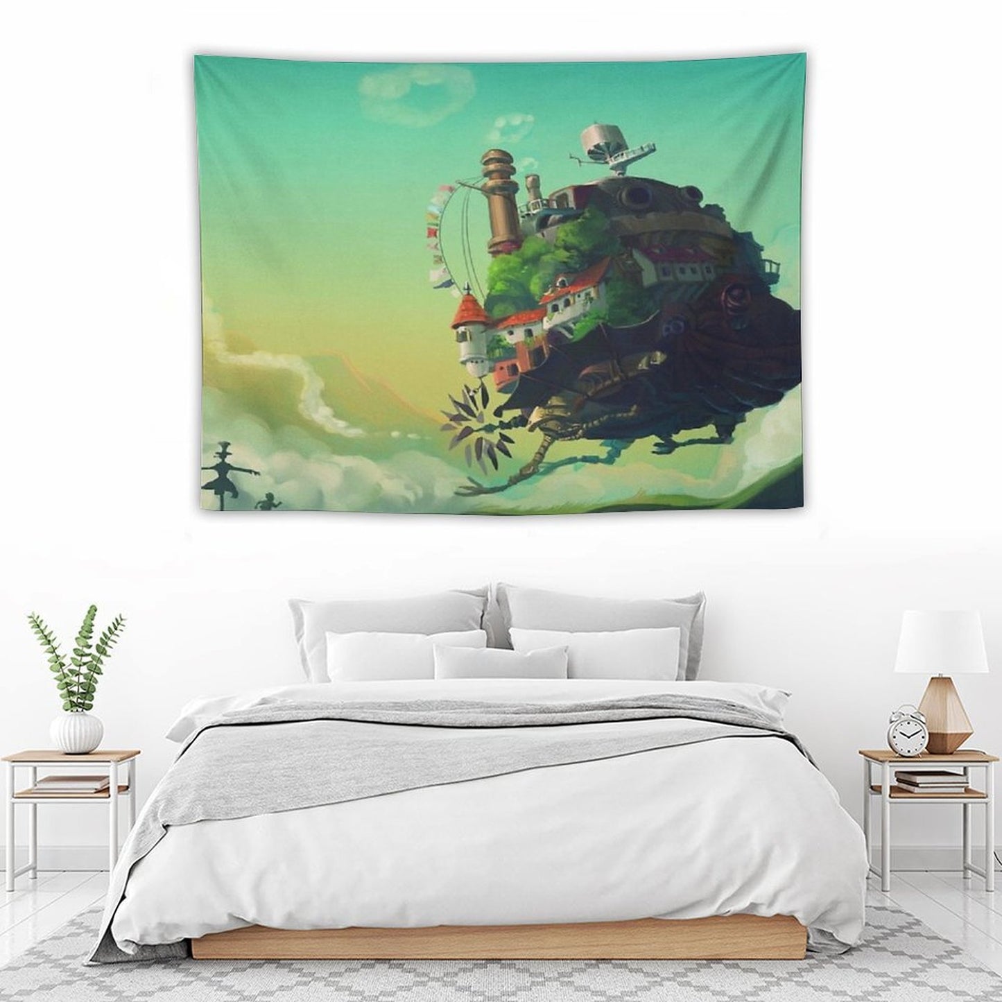 Anime Movie Landscape Tapestry