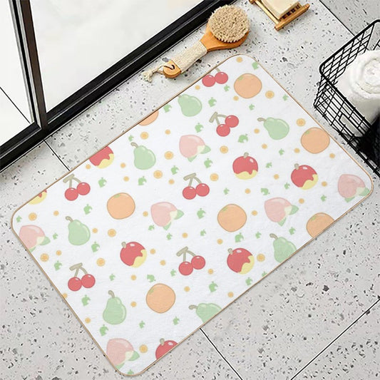 Fruit Pattern Bath Mat