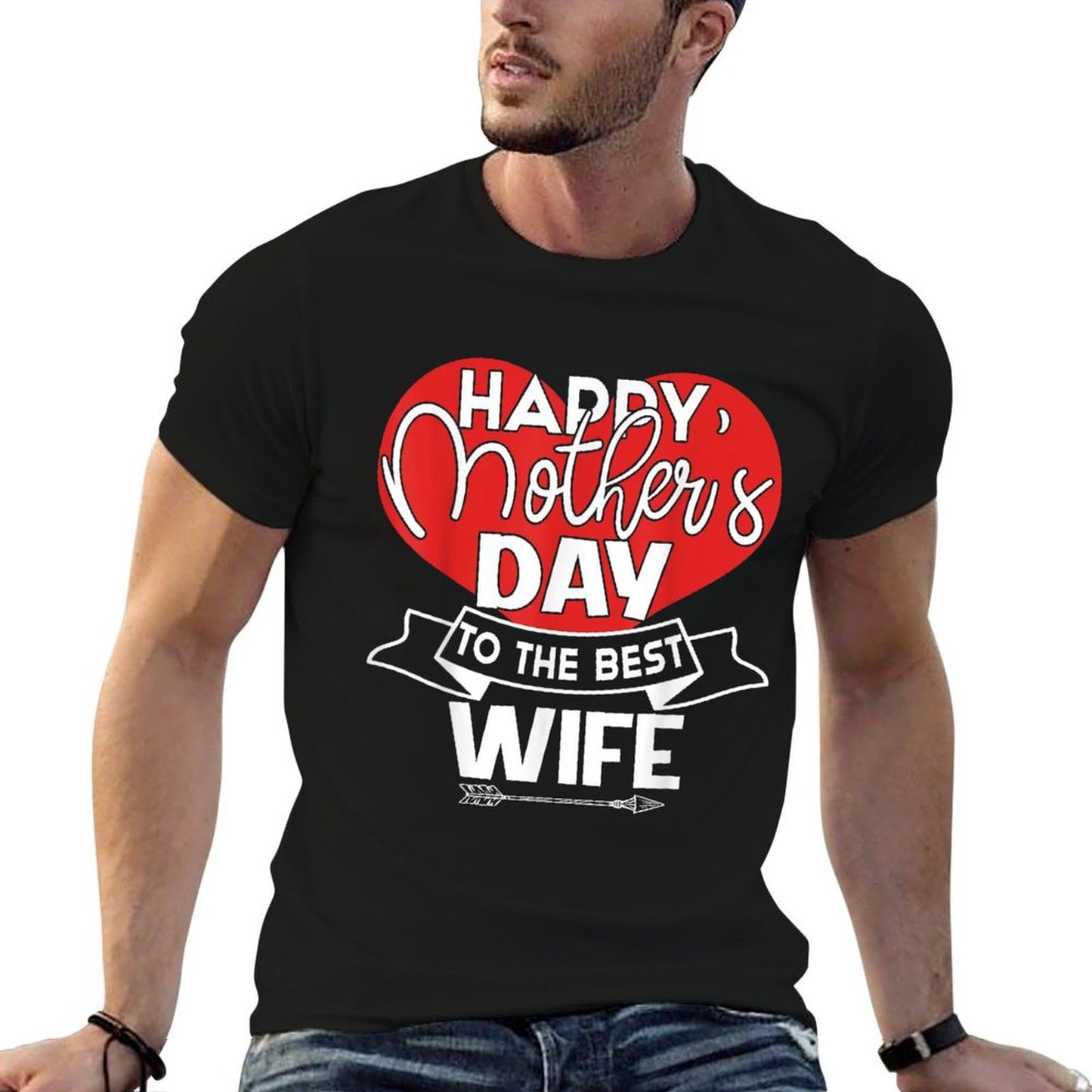 Happy Mother's Day To The Best Wife Mother''s Day Gift T-Shirt
