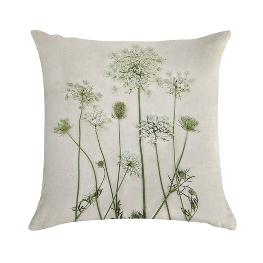 Queen Anne's Lace Soft Durable Construction Throw Pillow