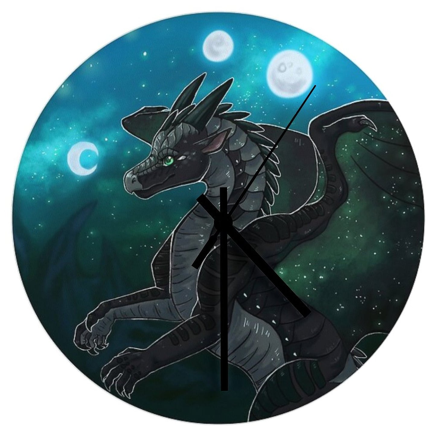 Wings of Fire - Moonwatcher Wall Clock