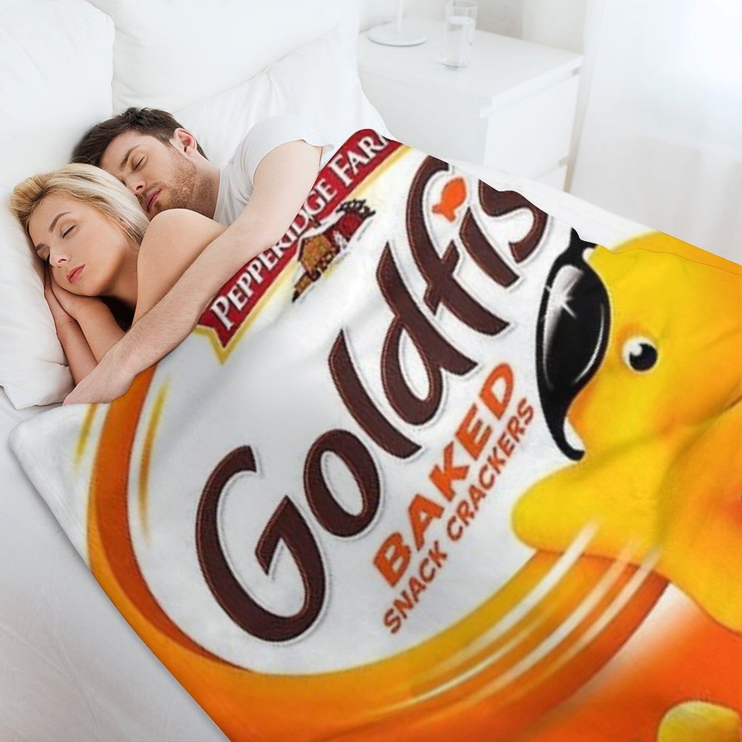 Goldfish Throw Blanket