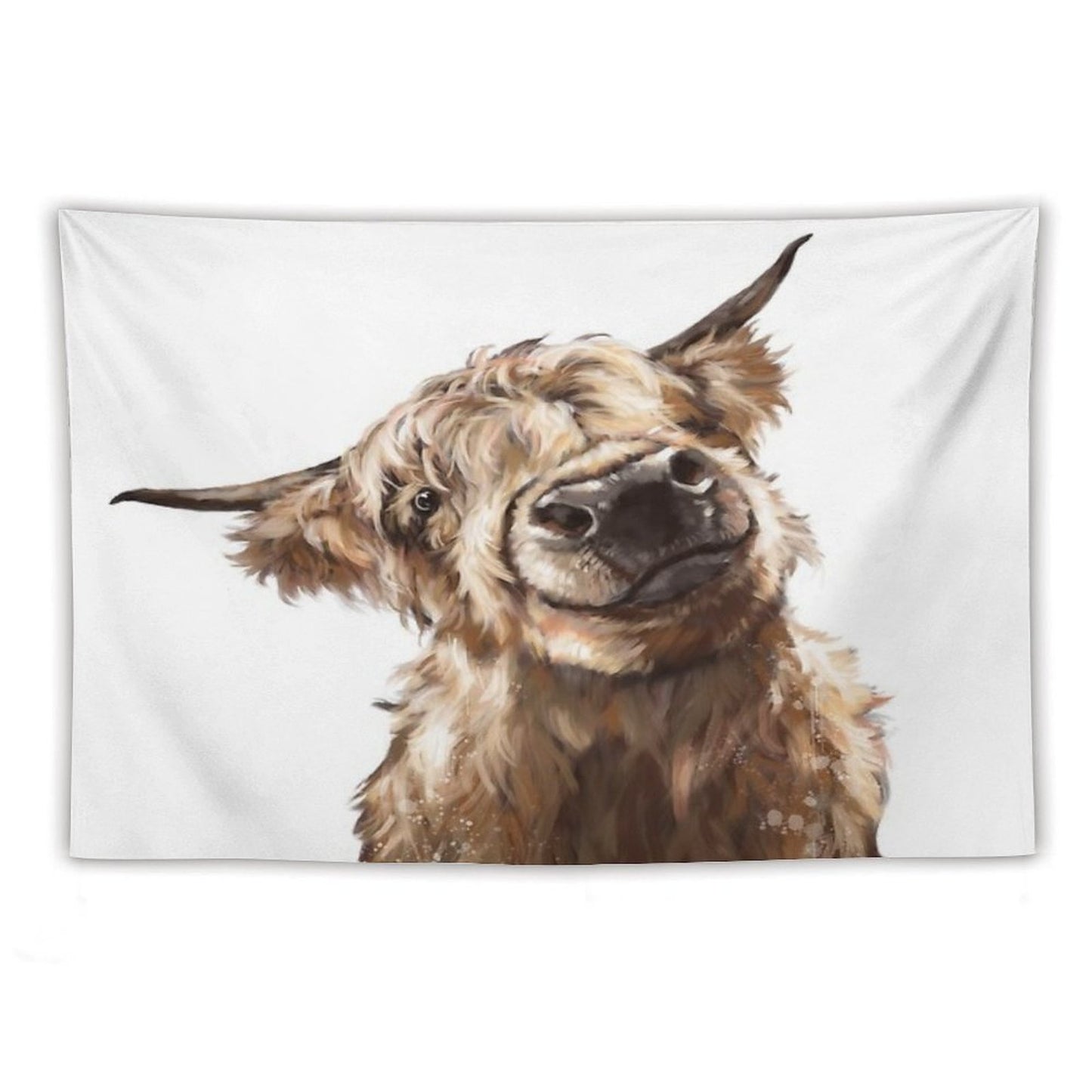 Highland Cow Tapestry