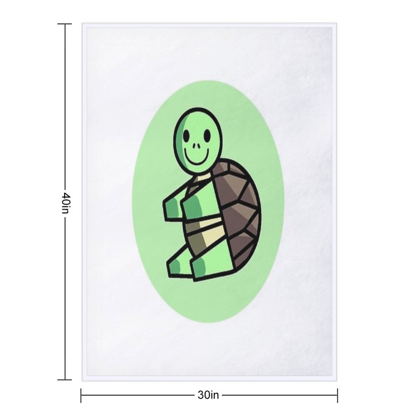 The Default Turtle Throw Blanket