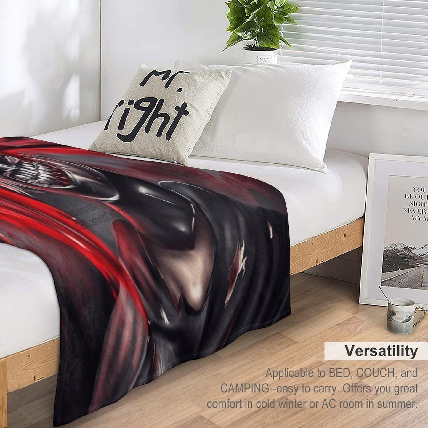 Kaneki Ken Throw Blanket