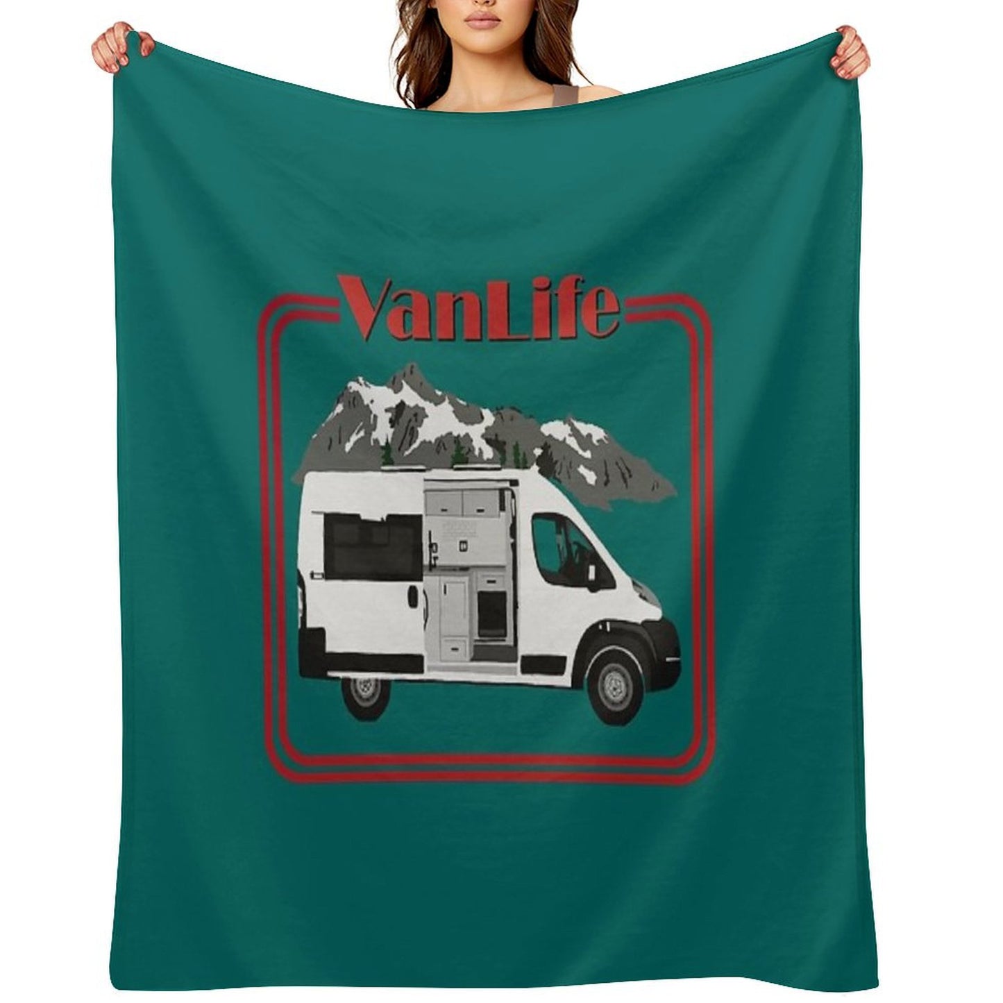 VanLife Throw Blanket
