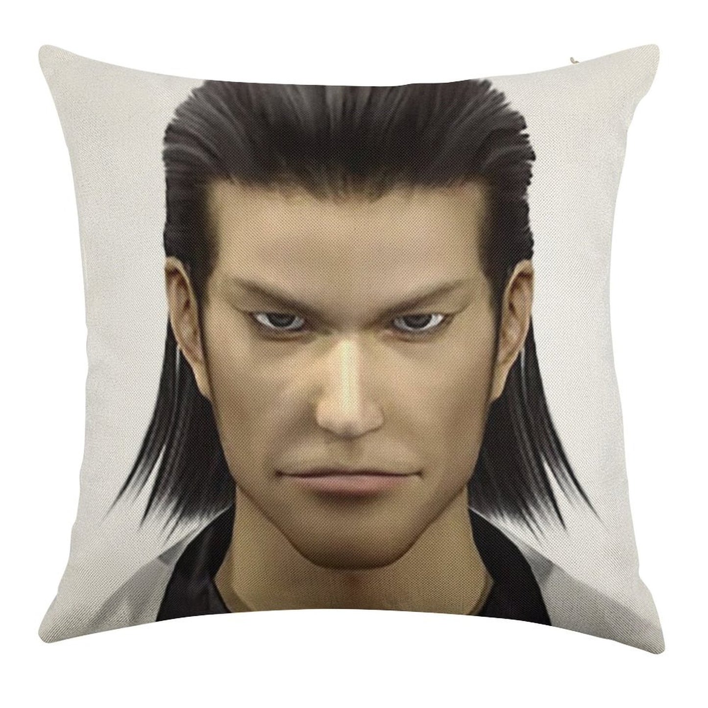Yakuza Nishiki Linen Throw Pillow Cover