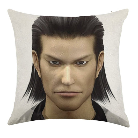 Yakuza Nishiki Linen Throw Pillow Cover