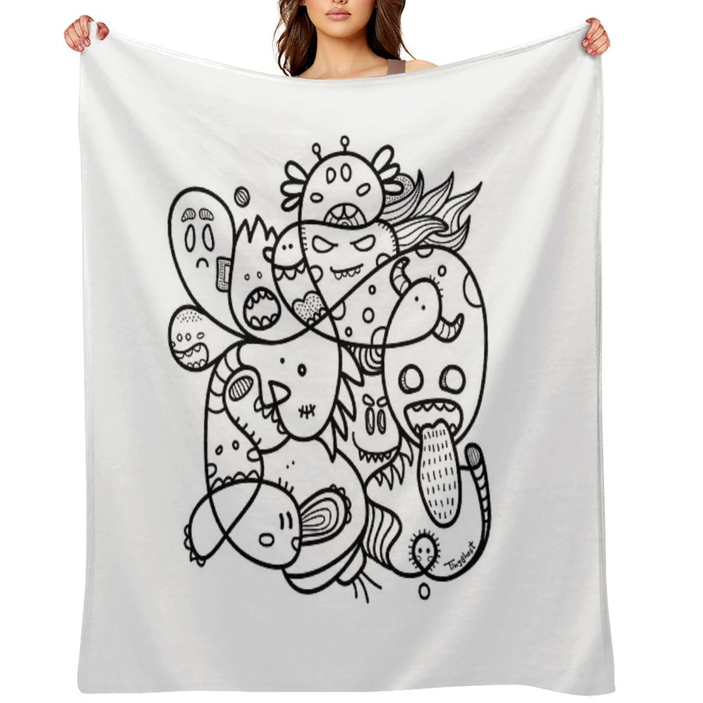 Doodle Throw Blanket
