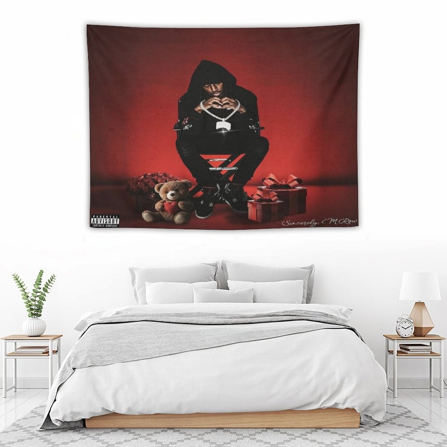 Sincerely, M Row Tapestry