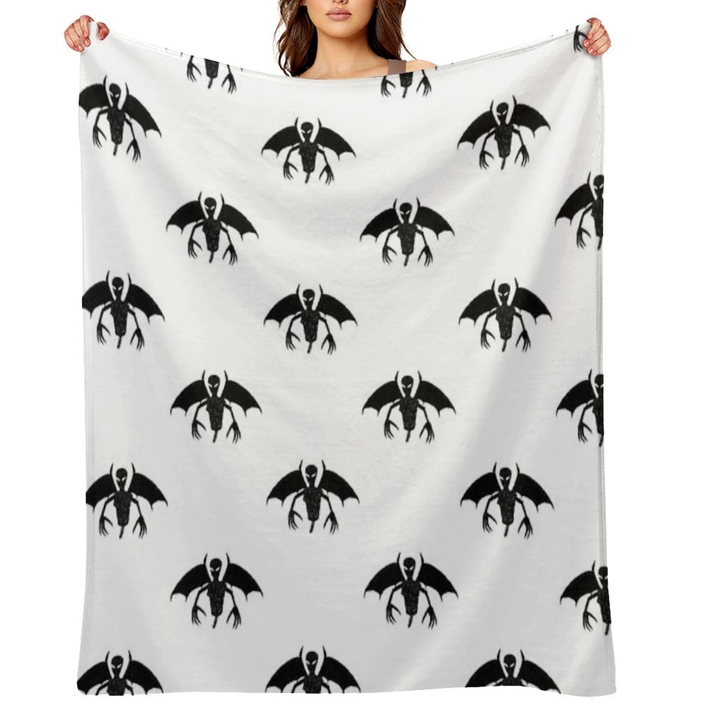 Deadwing Throw Blanket