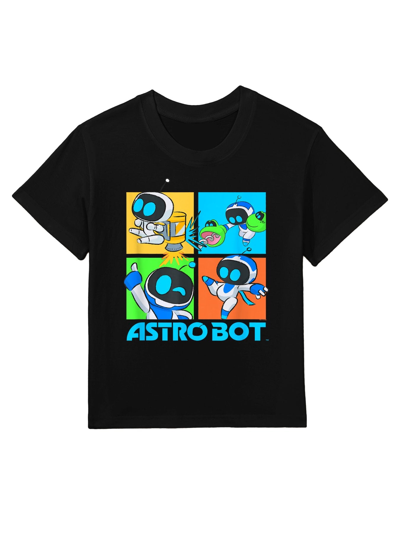 Astro Bot Rescue Mission Fighting Pose Video Game Kids T-Shirt