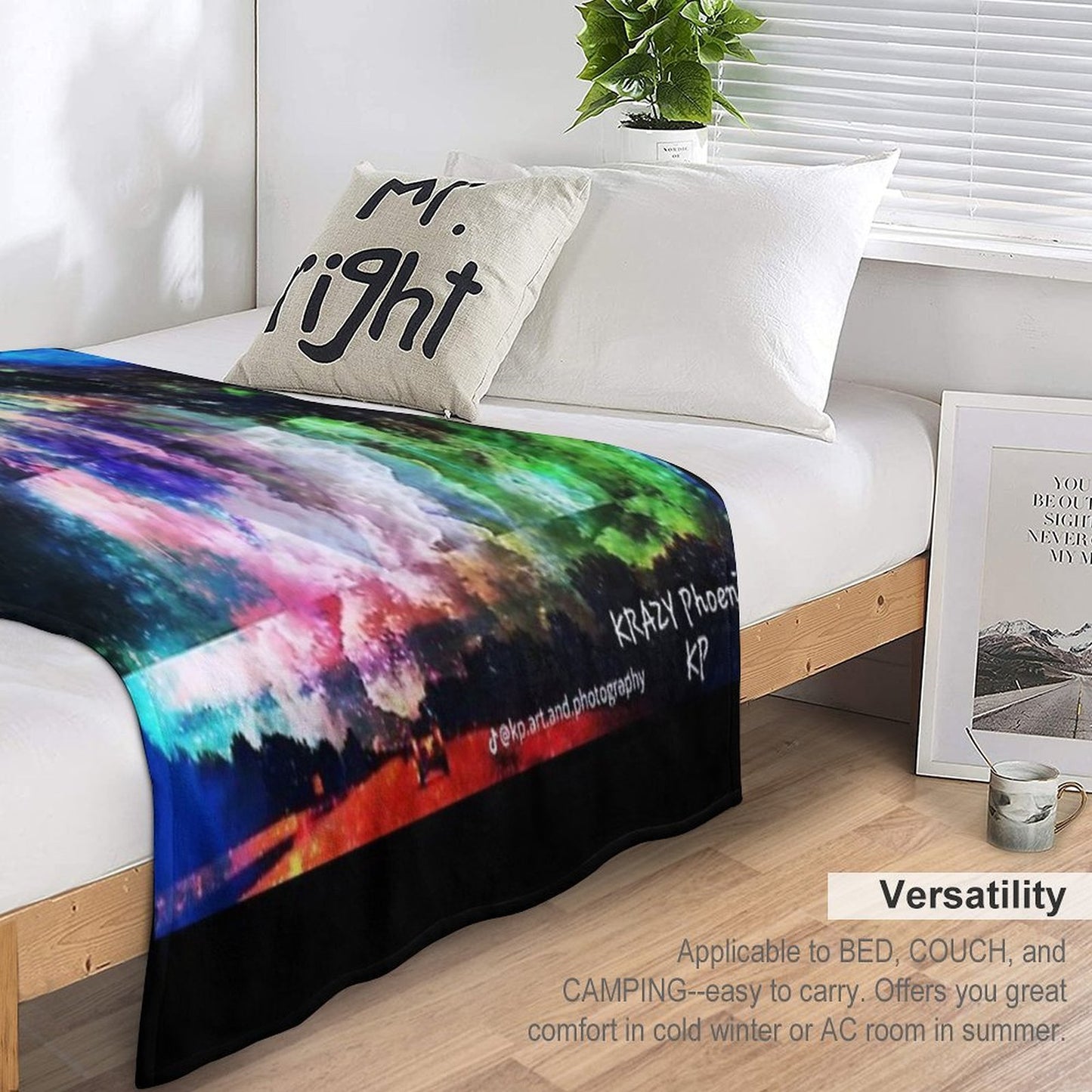 Immigrant Song Throw Blanket
