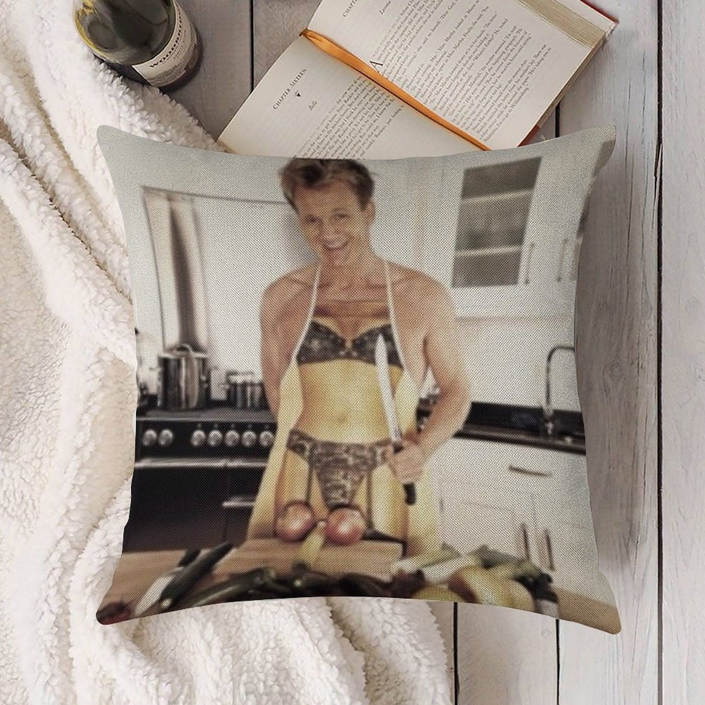 Sexy Gordon Ramsay Linen Throw Pillow Cover