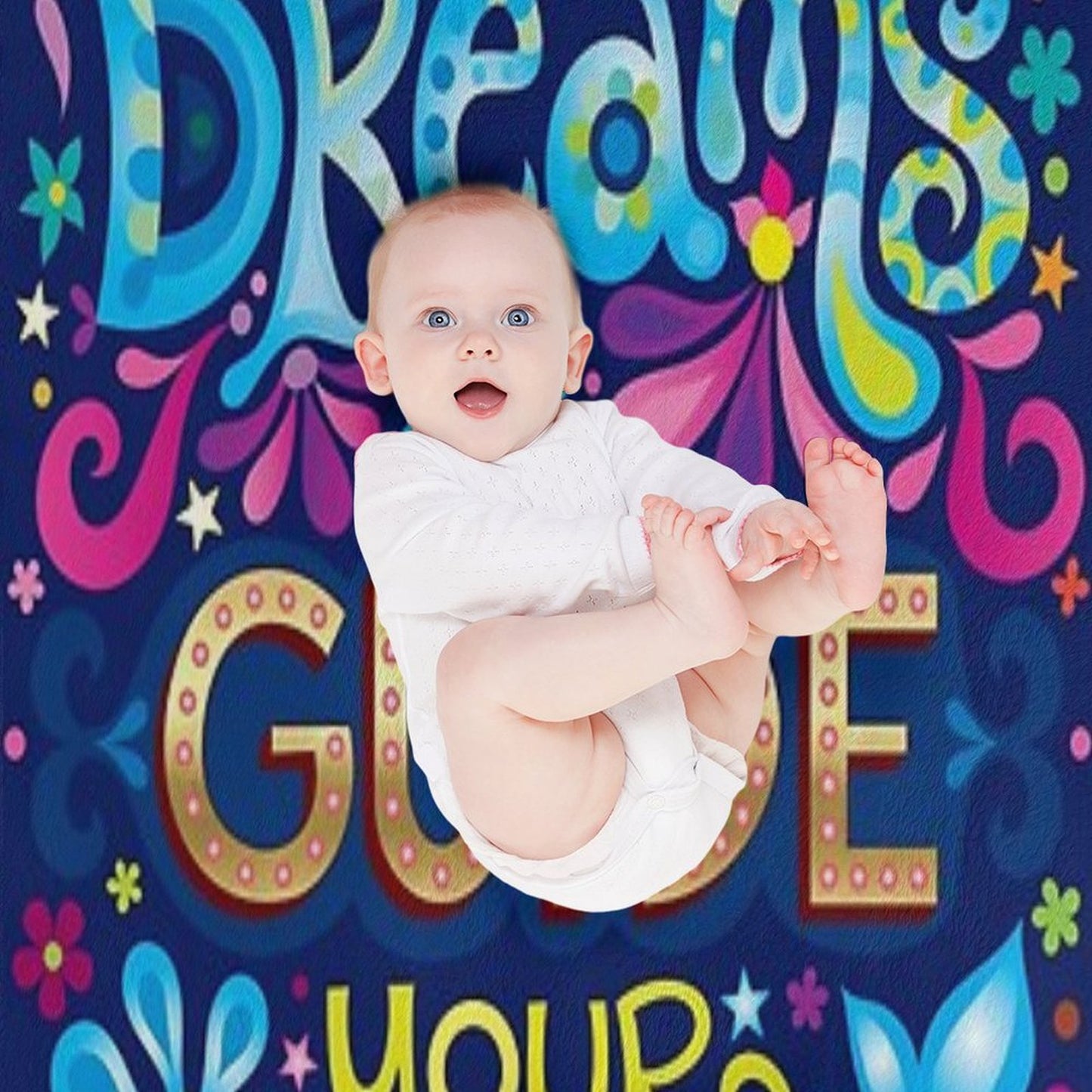 Let Your Dreams Guide Your Way Throw Blanket