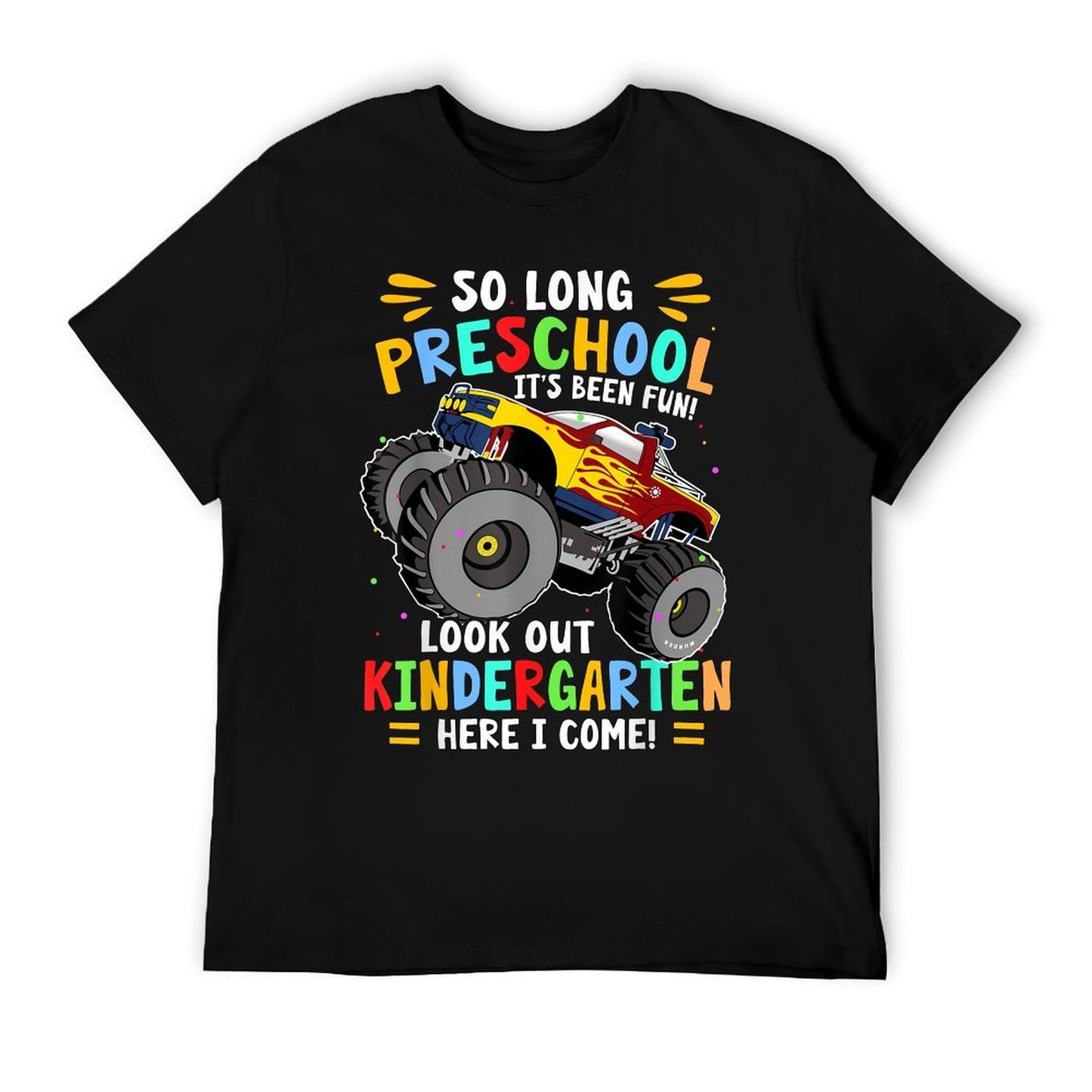 So Long Preschool Graduation Monster Truck T-Shirt
