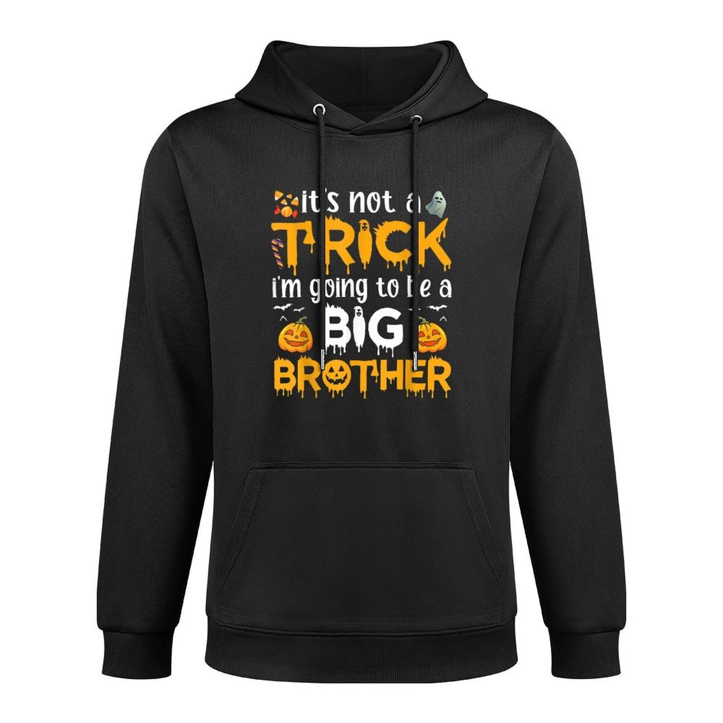 Im Going to Be Big Brother Halloween Pregnancy Announce Kids Shrink-Resistant Hoodie