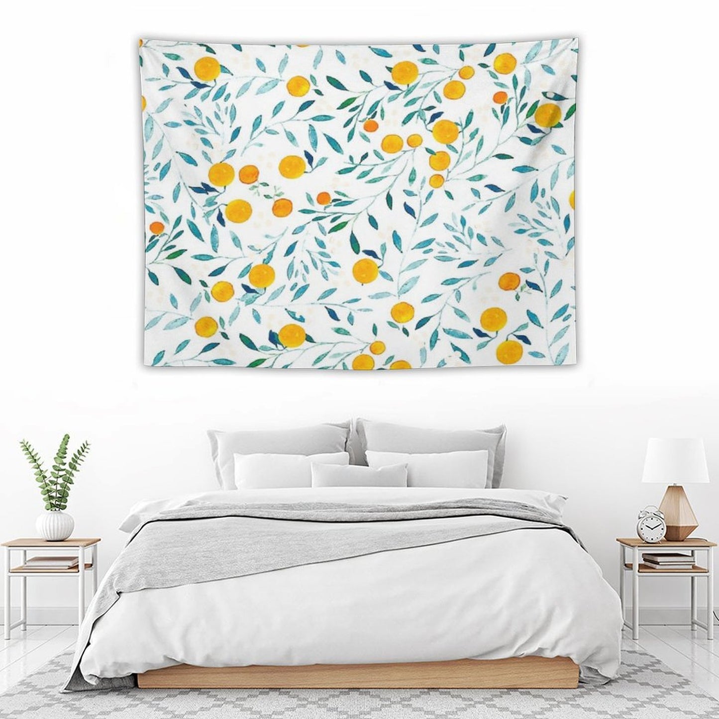 Orange Tree Tapestry