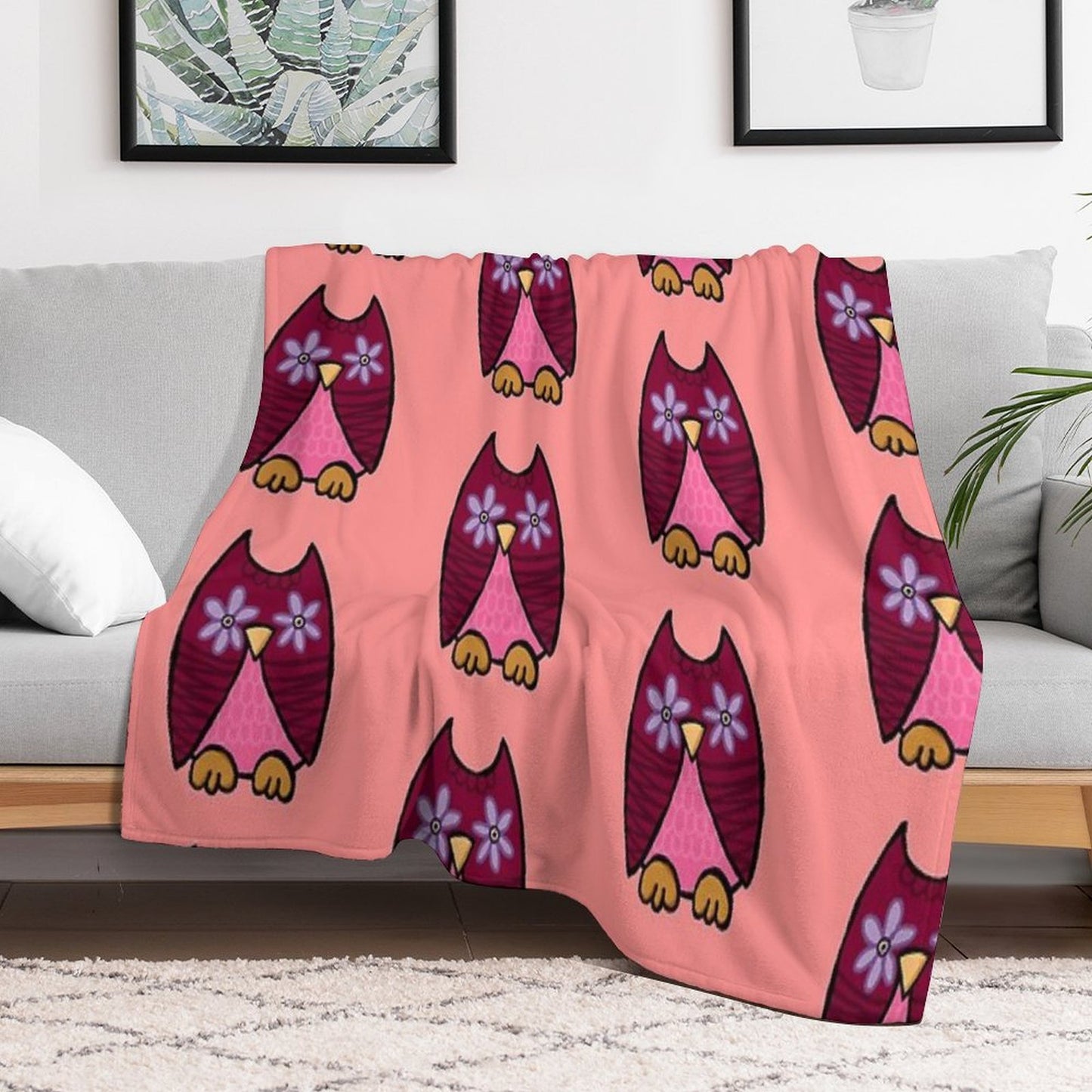 FlOwler Throw Blanket