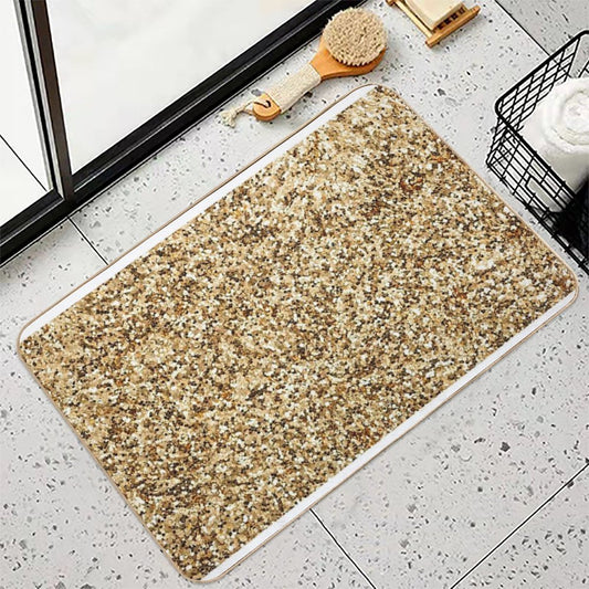 Photograph of Golden Glamour ONLY - Not Reflective Bath Mat
