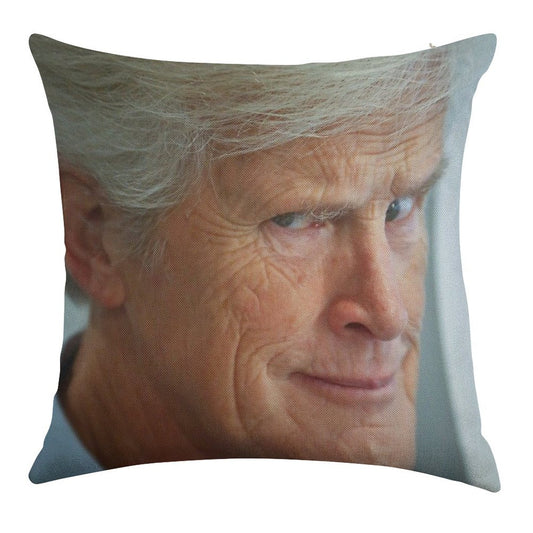 Dateline Keith Morrison - Really Linen Throw Pillow Cover