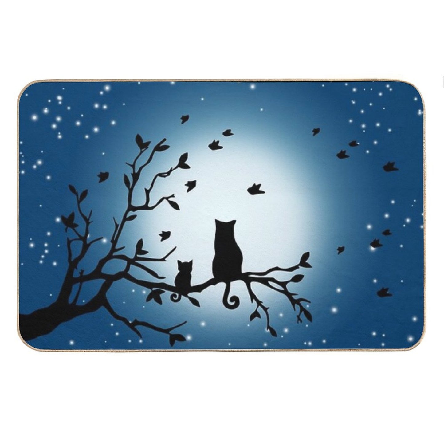 Queen And Kitten Bath Mat