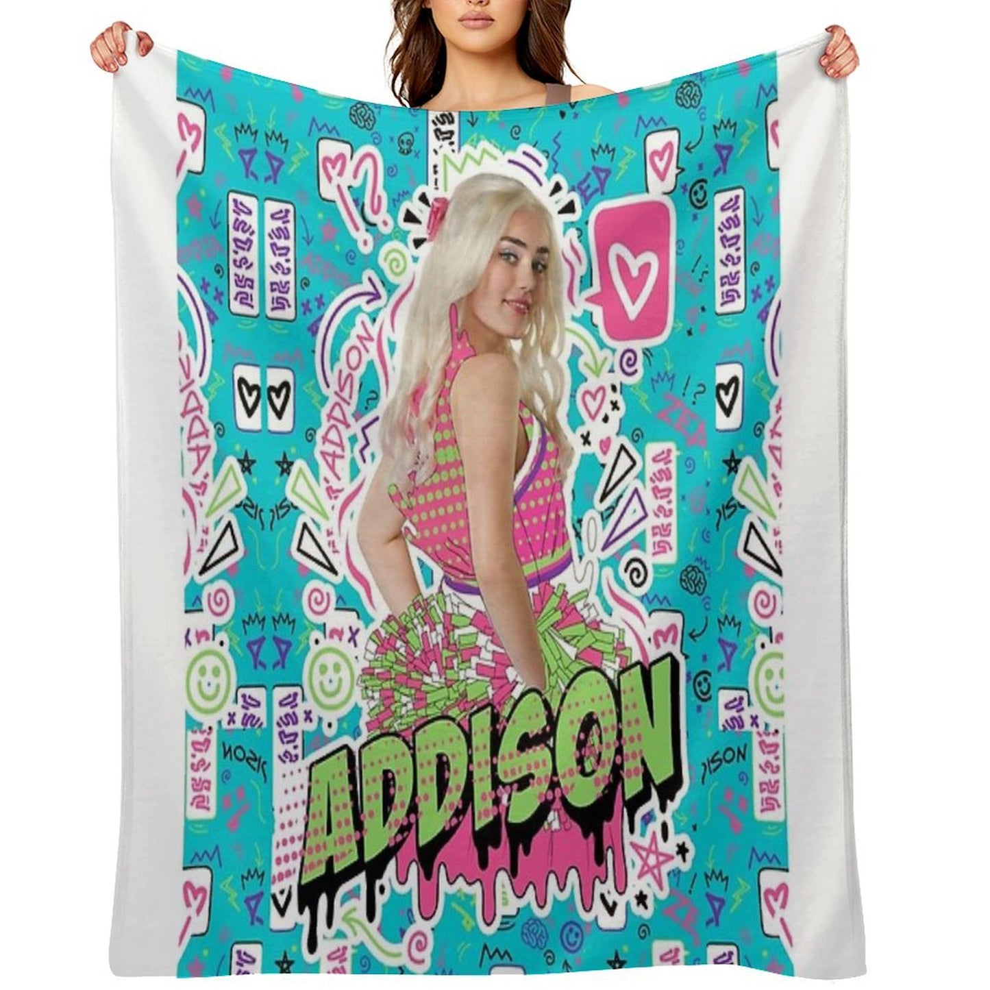 Zombies 3 1 Backpack Bag Throw Blanket