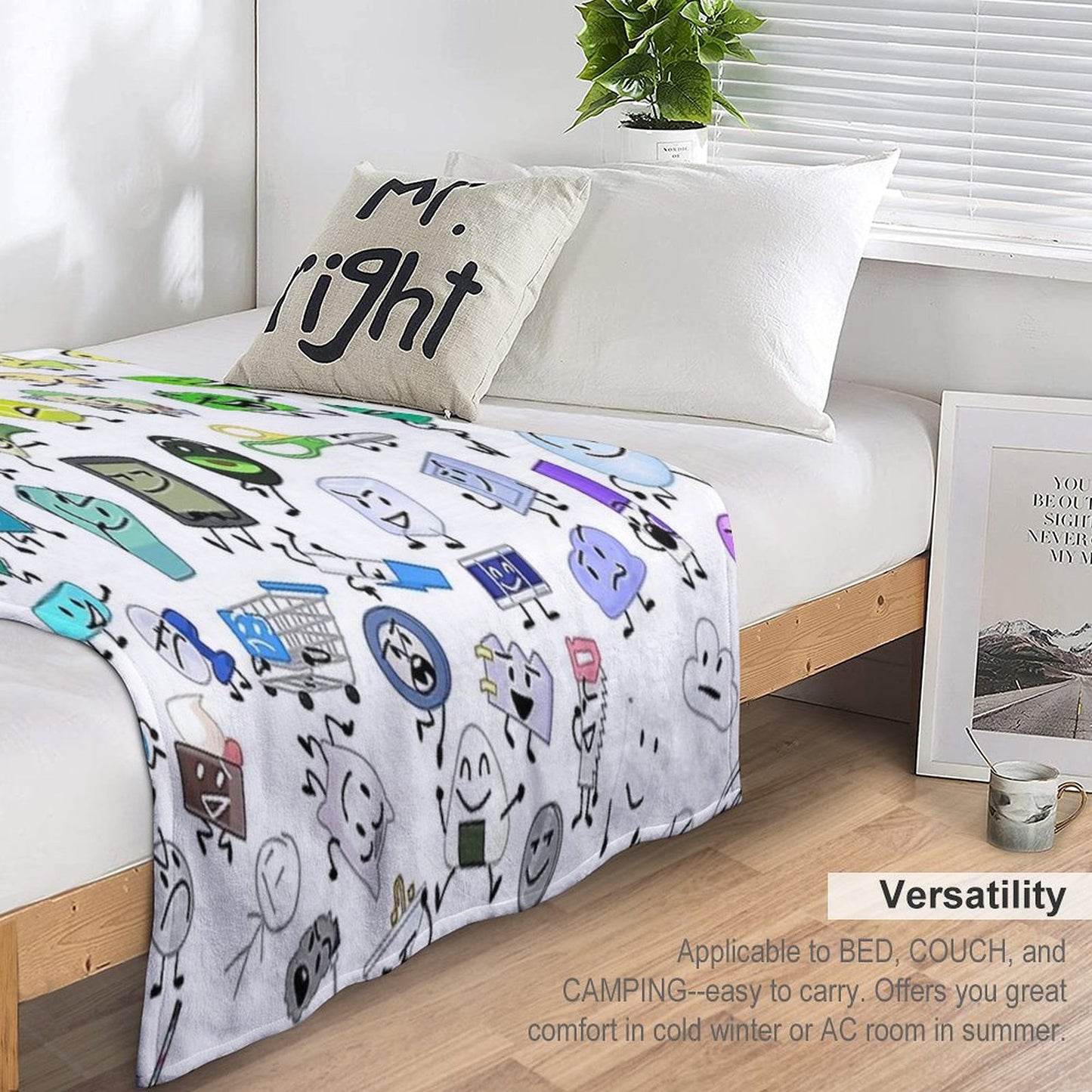 BFB And TPOT Full Cast Throw Blanket