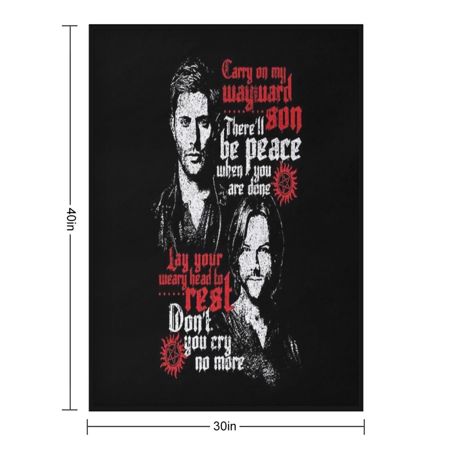 Wayward Sons Throw Blanket