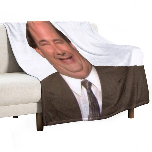 Kevin The Office Throw Blanket