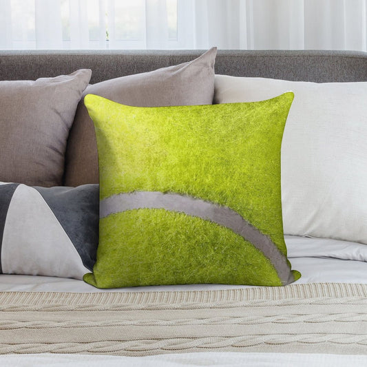 MAN CAVE THROW PILLOW SERIES  - TENNIS BALL Soft Ultra-Soft Texture Throw Pillow