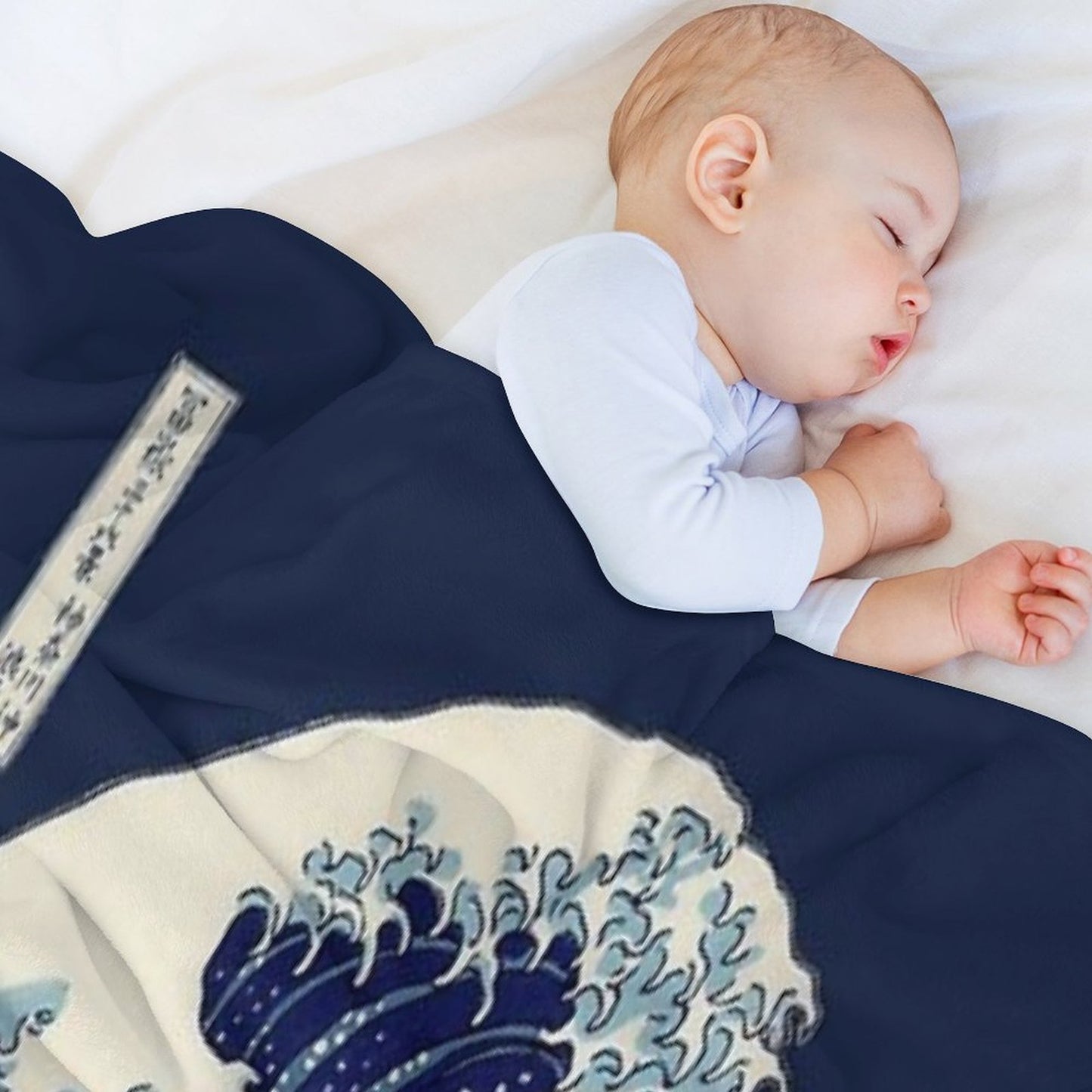 The Great Wave Off Kanagawa Transparent Throw Blanket