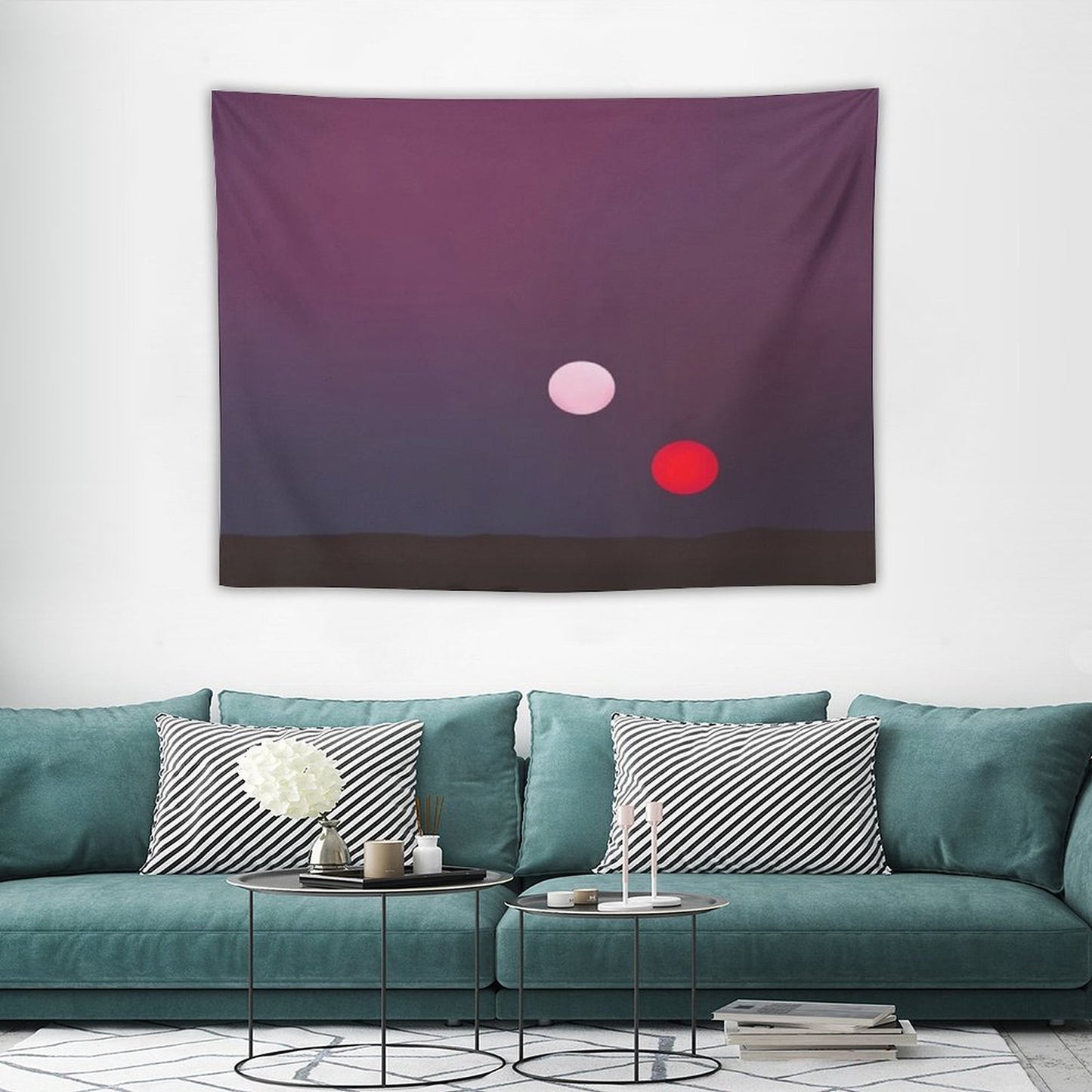 Sunset on Tatooine Tapestry