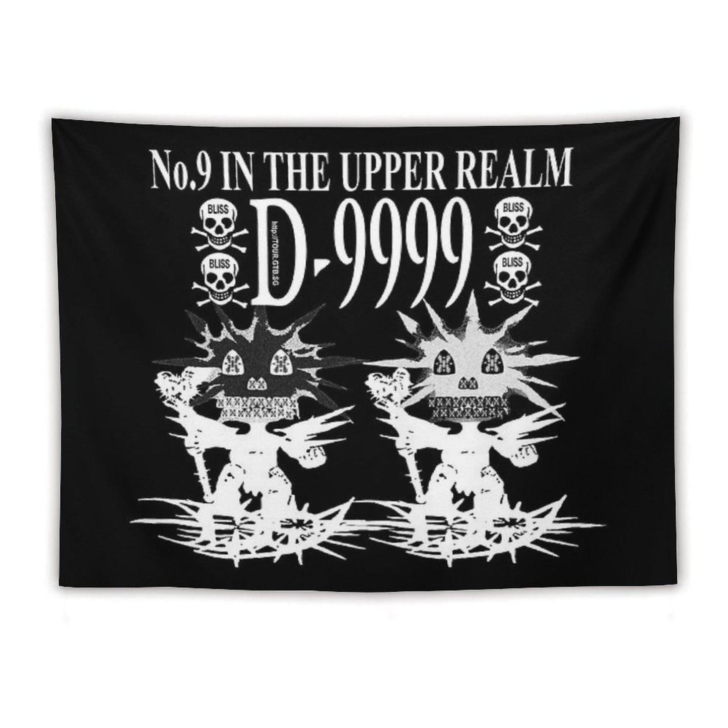 Drain Gang No.9 IN THE UPPER REALM INV Tapestry