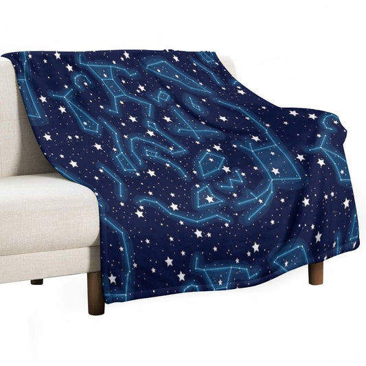 Star Clusters Throw Blanket