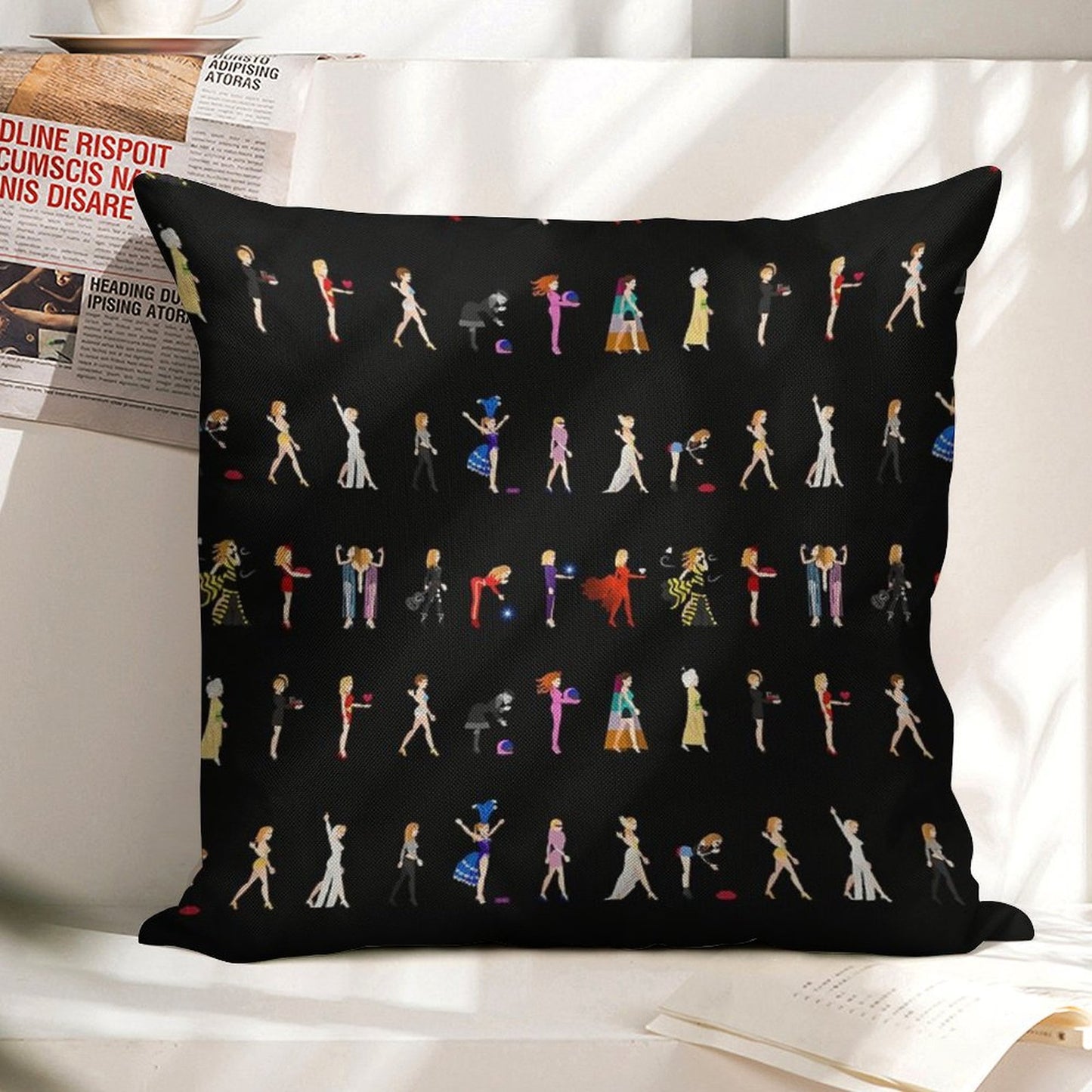Kylie Evolution Linen Throw Pillow Cover